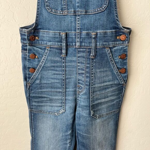 Madewell Skinny Jean Denim Overalls - Picture 4 of 7